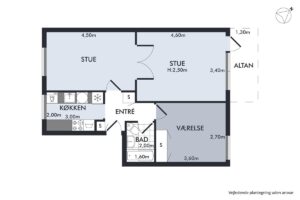 Ane katrinesvej 22 - plantegning