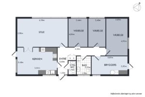 Våbenstedvej 10B - plantegning